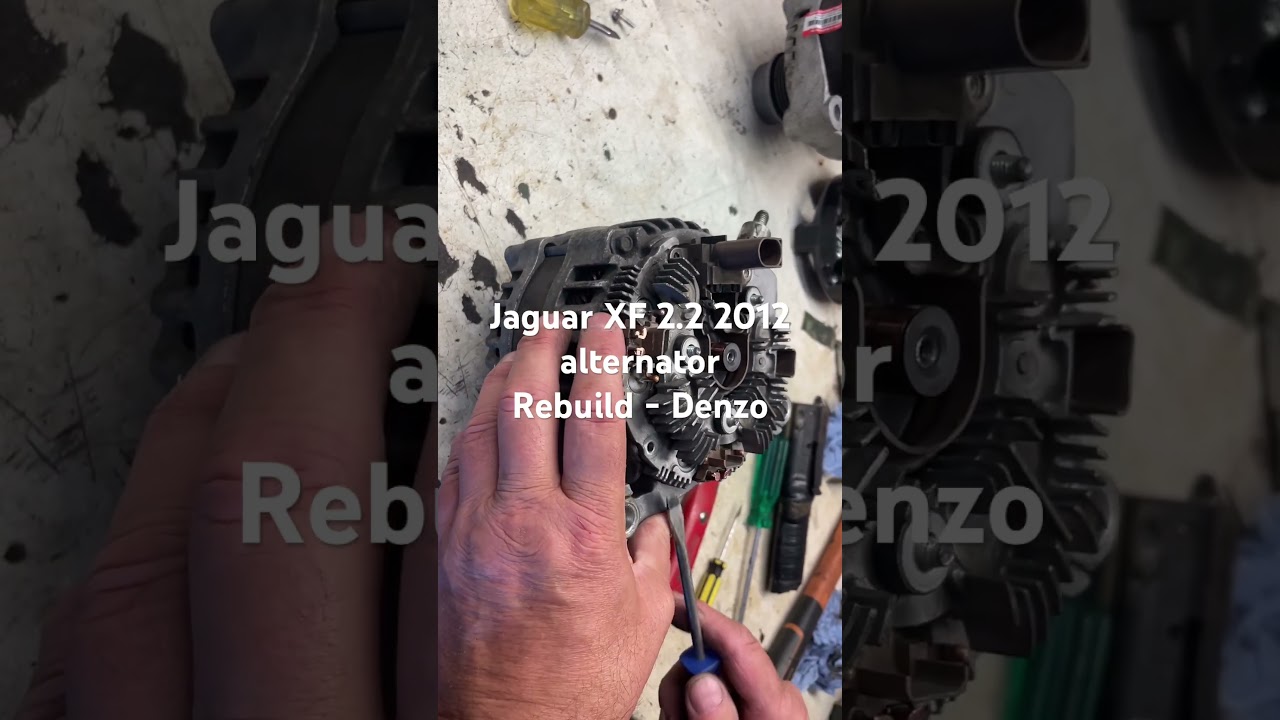 Jaguar XF 2.2 alternator rebuild