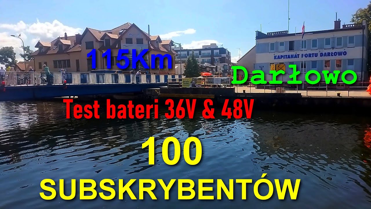 100 SUBSKYBENTÓW  TEST ZASIĘGU ORAZ PORÓWNANIE BATERII 36v & 48v