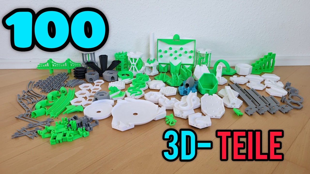 100 Neue Gravitrax 3d Teile 😮