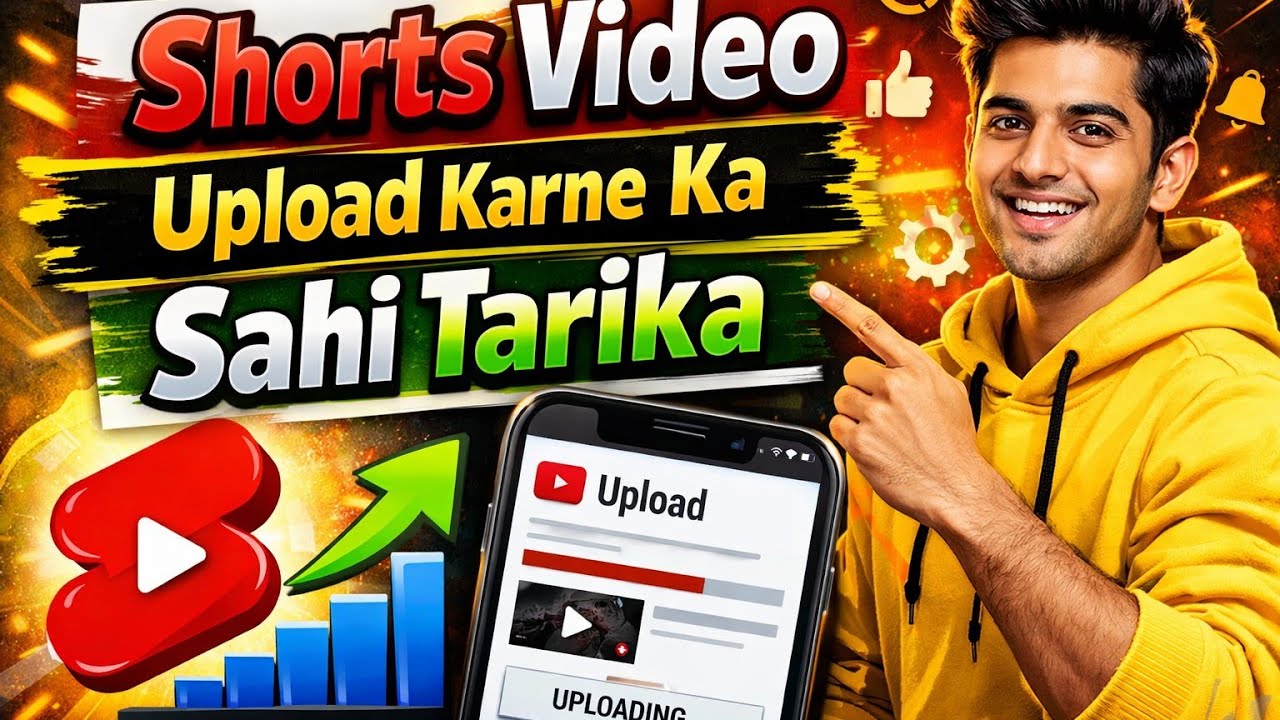 📱 YouTube Shorts Upload Karne Ka Sahi Tarika (Step by Step) 🔥 Tutorial Video 2026 😍