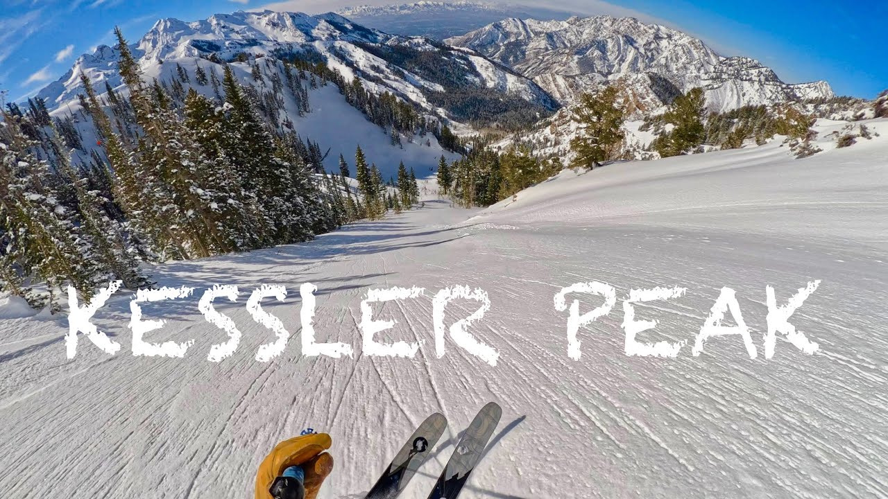 KESSLER PEAK // Some of the Best Ski Terrain in the Wasatch