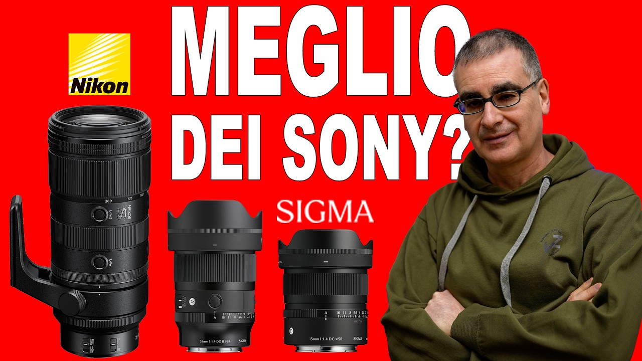 NUOVI Sigma 15mm e 35mm F1.4 e Nikon 70-200mm F2.8: Febbraio col BOTTO!