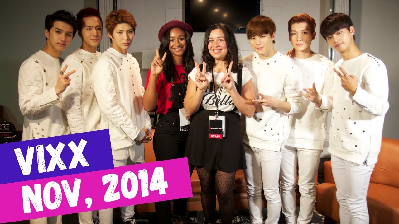 INTERVIEW WITH VIXX! [DRAMAFEVER NOVEMBER, 2014)
