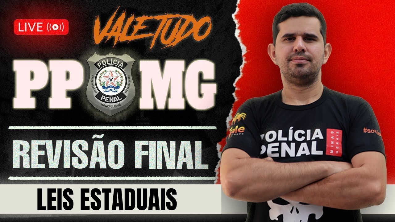 PPMG - Vale Tudo - Leis Estaduais | Prof. Fraga