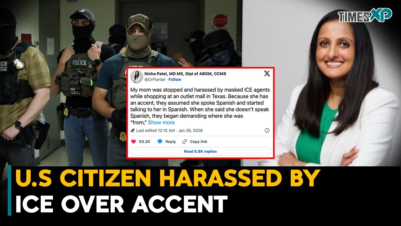 Indian Doctor Alleges ICE Racism Over Accent | Indian In U.S