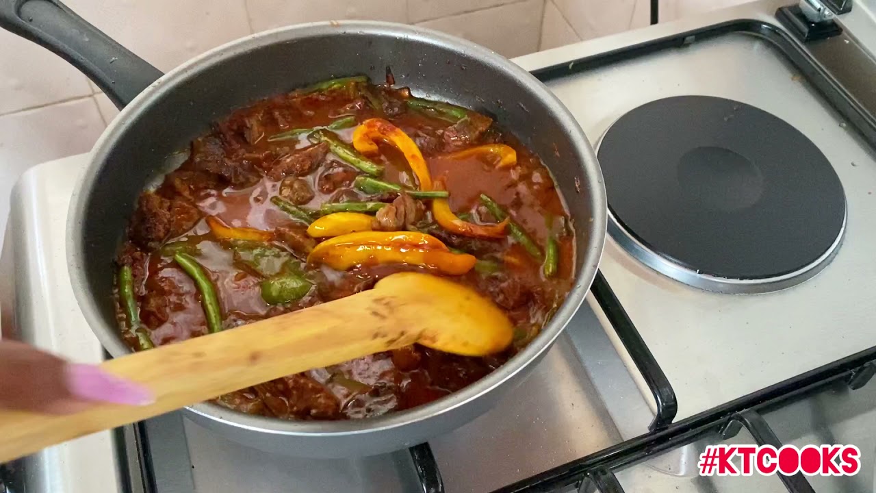 ARROWROOT-CARROT FRIES & WET FRY MEAT RECIPE #KTCOOKS // Kush Tracey