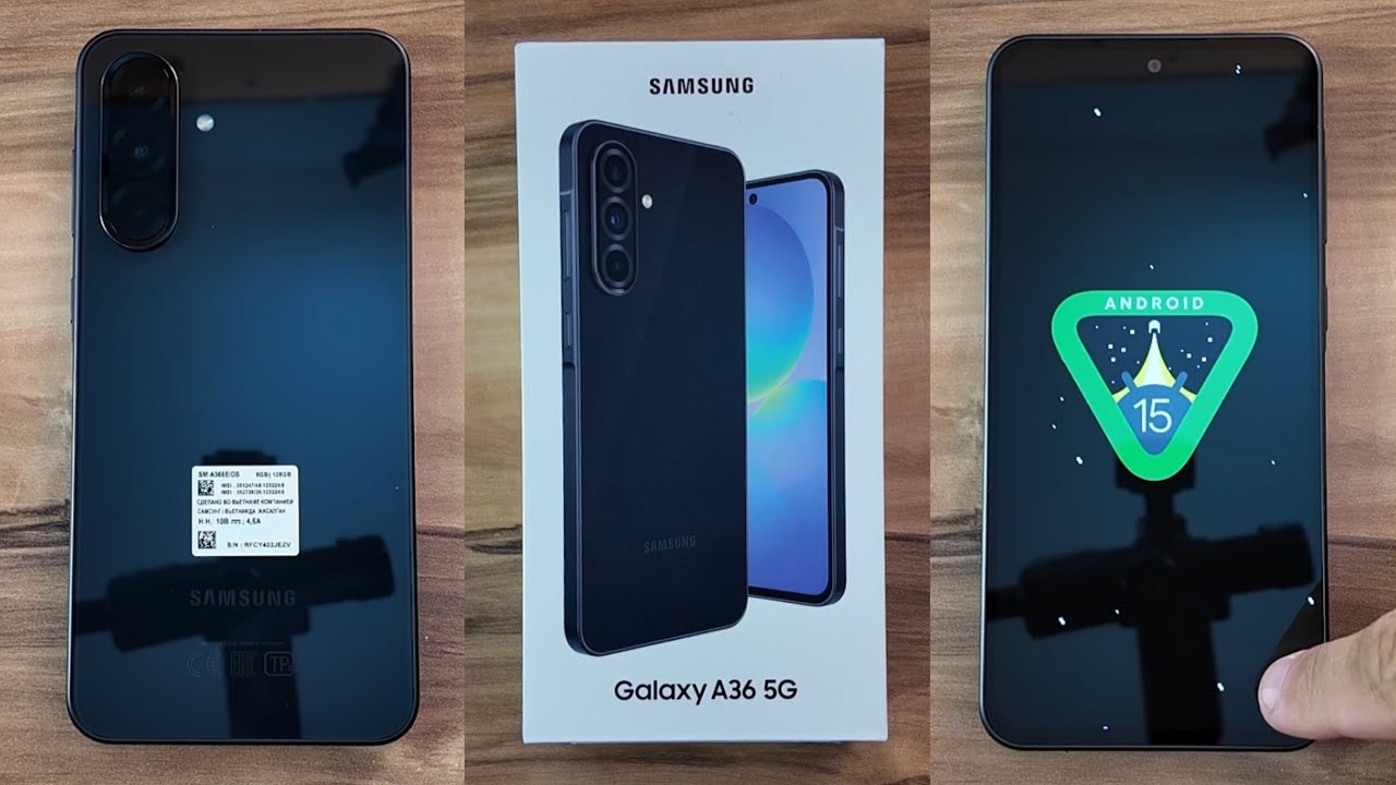 Samsung Galaxy A36 Unboxing