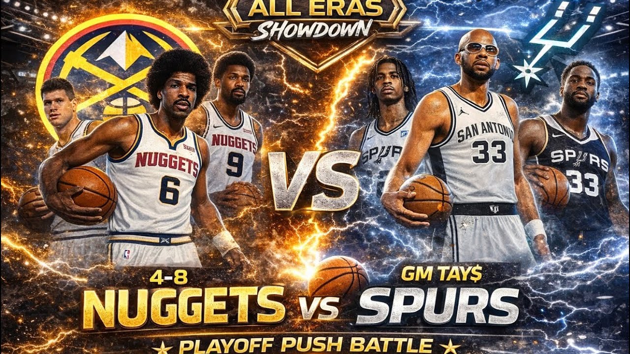 (Denver Nuggets) 4-8 vs 8-4 GM-Tay$ (San Antonio Spurs) 🚨All-Eras Showdown