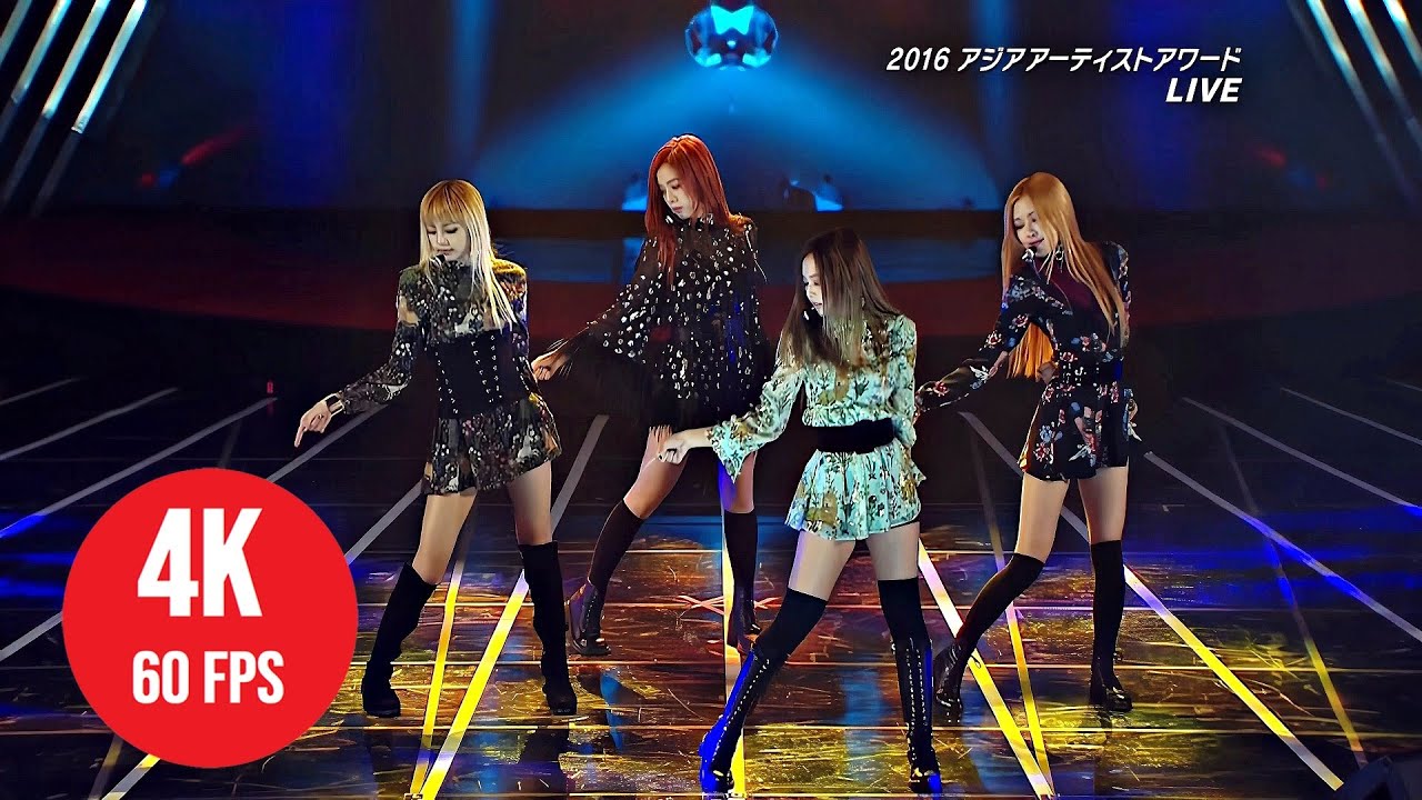 [ 4K LIVE ] BLACKPINK - PLAYING WITH FIRE - (161116 Asia Artist Awards 2016)