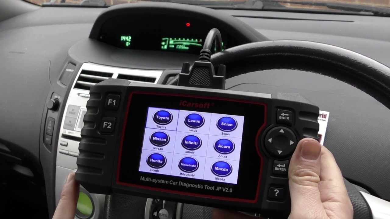 iCarsoft JP V2.0 Full Review & Demonstration Diagnostic Scan Tool  Japanese Cars engine ABS Airbags