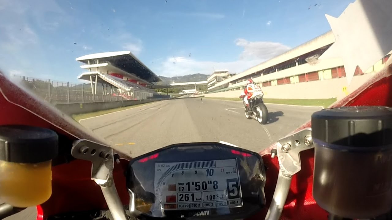 Ducati 1299 Panigale S - TOP SPEED at Mugello (312km/h)