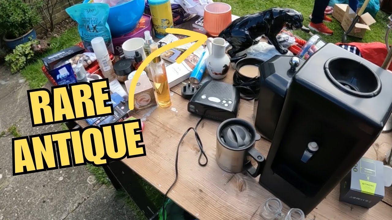 AMAZING FIND AT THE JUMBLE TRAIL UK GARAGE SALE