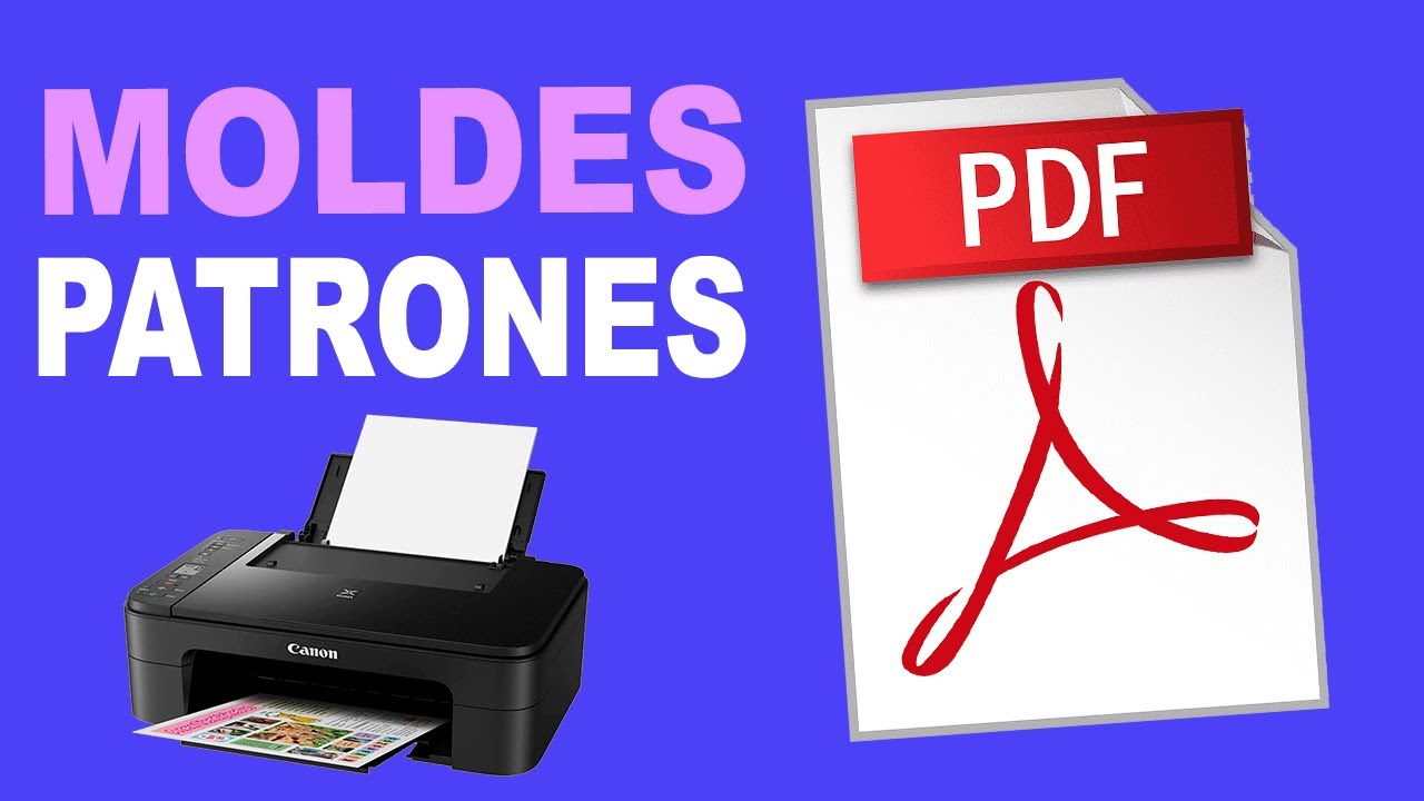 Cómo Imprimir Patrones PDF en Hoja A4 Que Encuentras en Internet