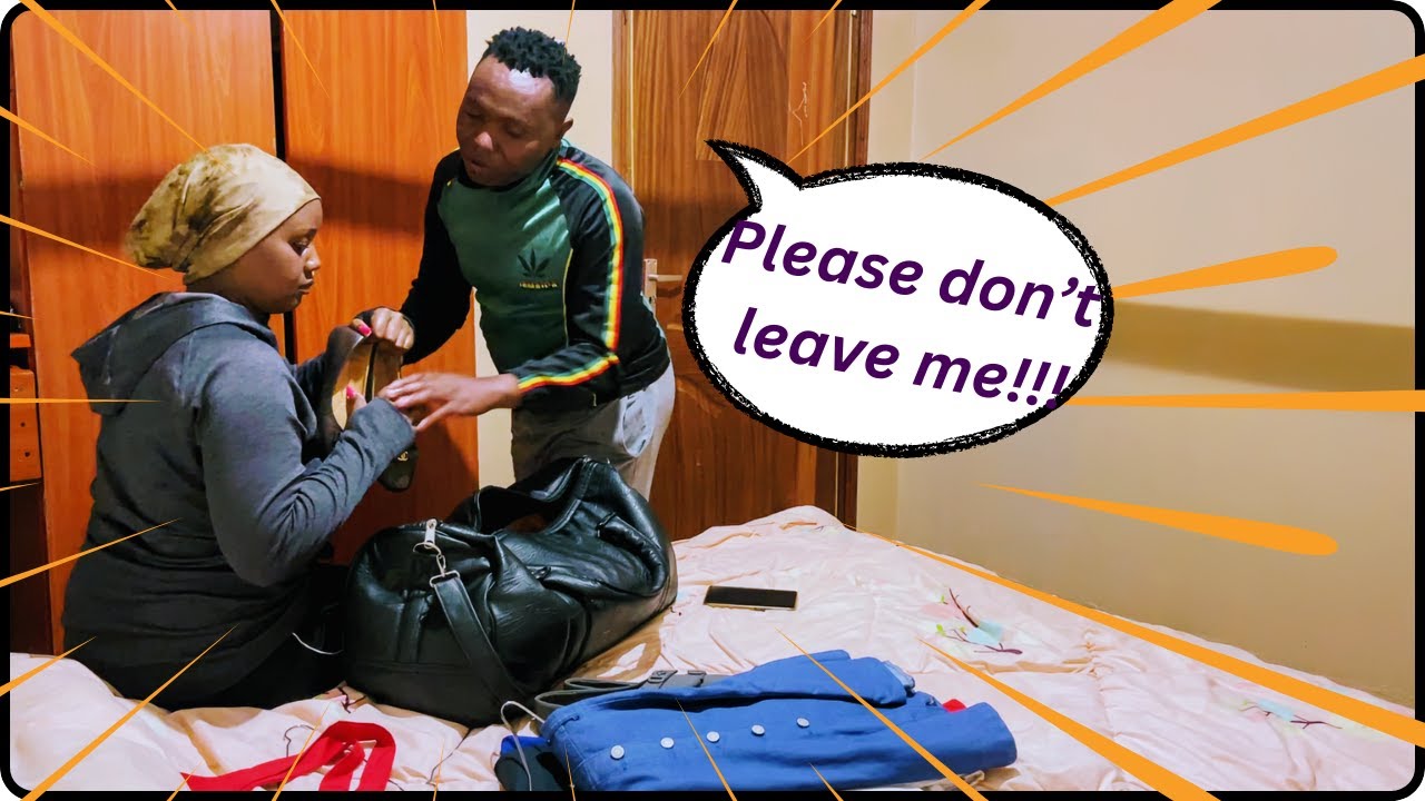 EMOTIONALLY PAINFUL💔!! PACKING & LEAVING AT NIGHT\\ PRANK ON BOYFRIEND😭