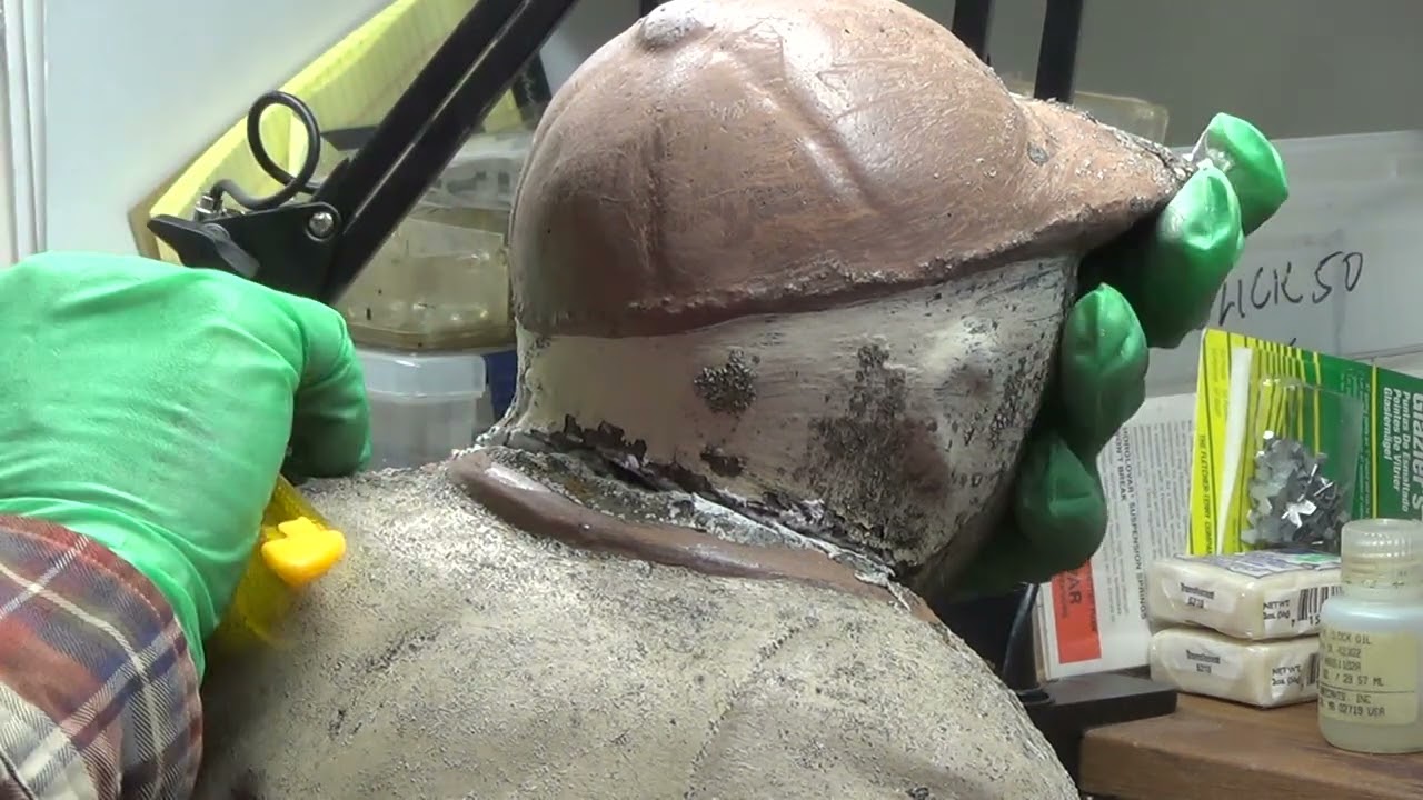 Restoring a Lawn Jockey Garden Statue for Tom