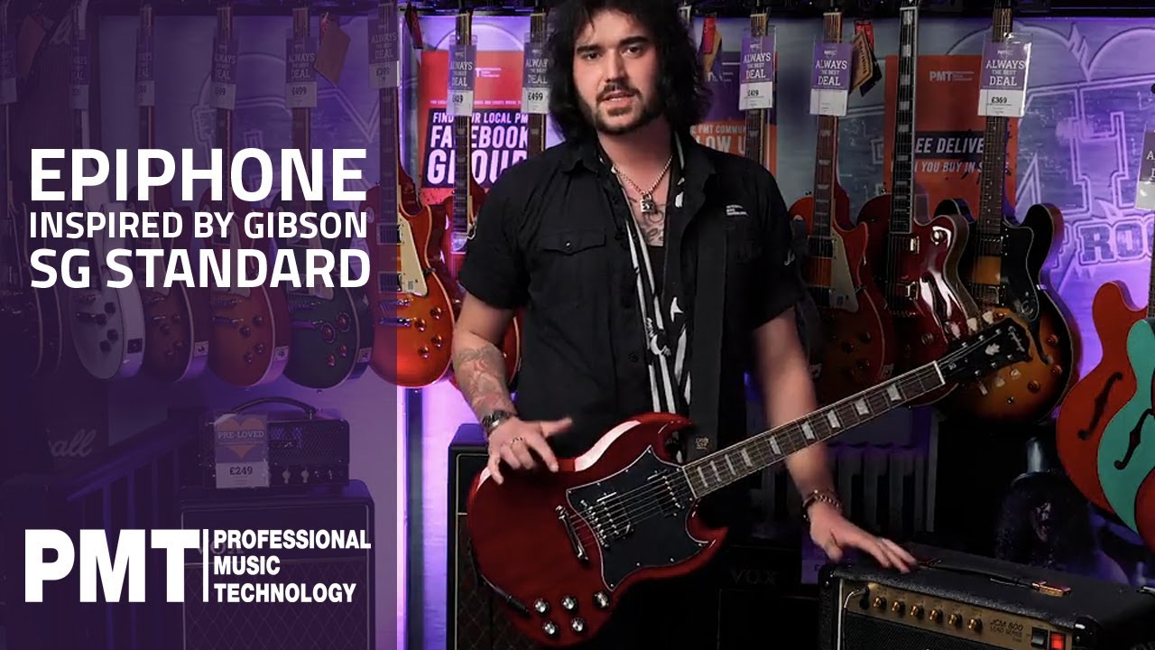 Epiphone SG Standard — совершенно новый Epiphone, вдохновлённый гитарами Gibson 2020 года