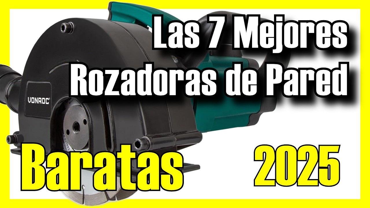 🧱🔥 Las 7 MEJORES Rozadoras de Pared BUENAS y BARATAS de Amazon [2025]✅[Calidad/Precio] Ranuradoras
