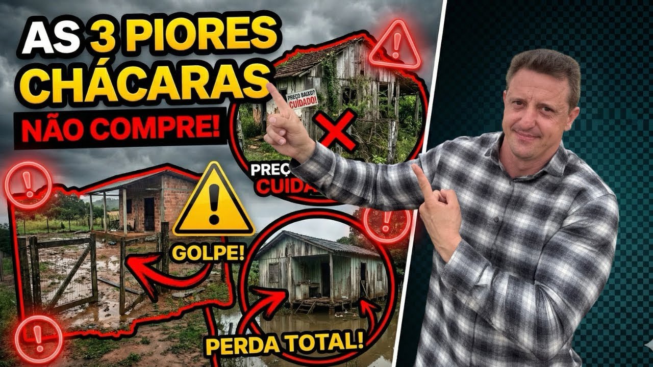 As 3 PIORES Ch&aacute;caras que Voc&ecirc; Pode Comprar (E como N&Atilde;O Cair nessa!)