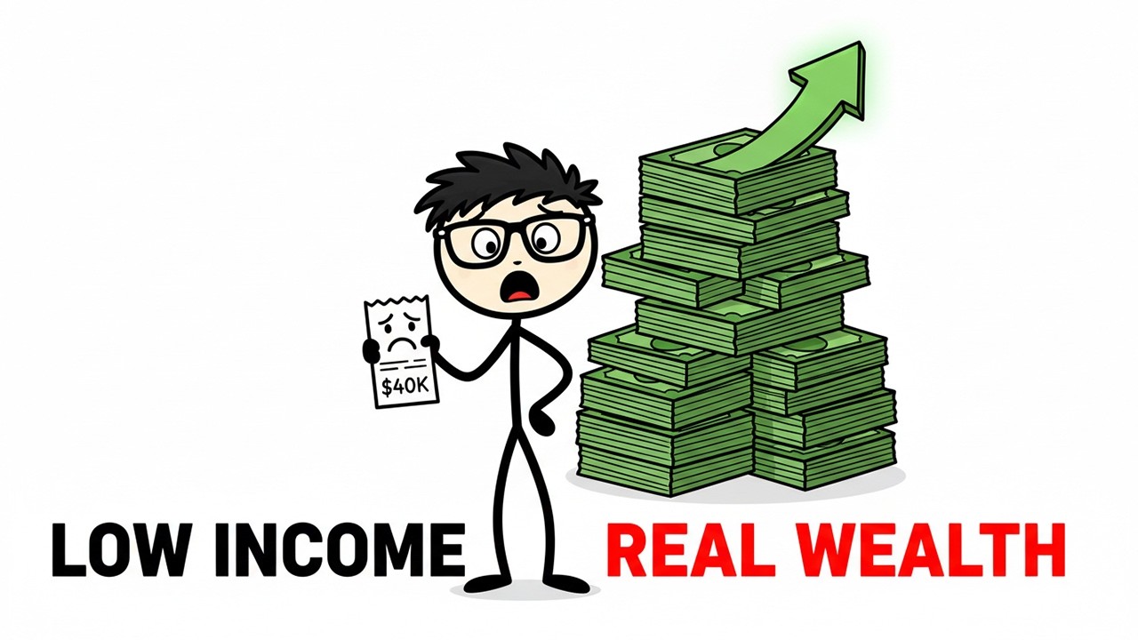 How to Build Wealth on a $40K Salary
