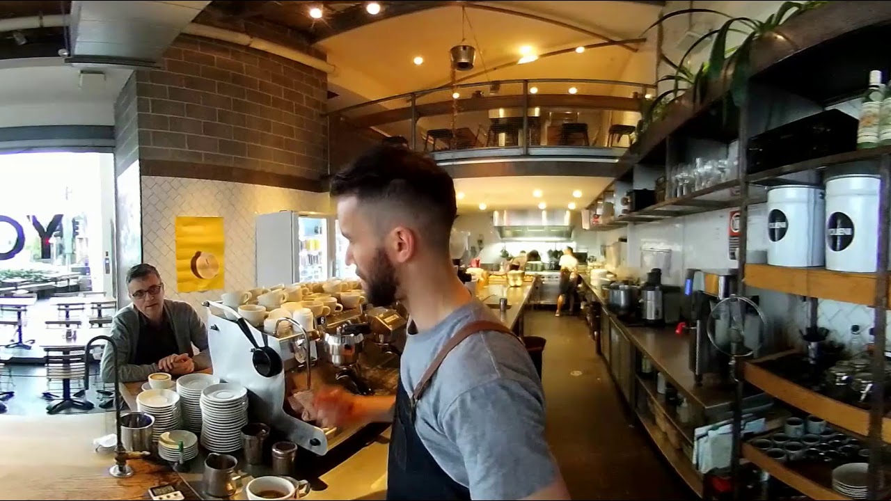 Coffee making in 360 (Virtual Reality)