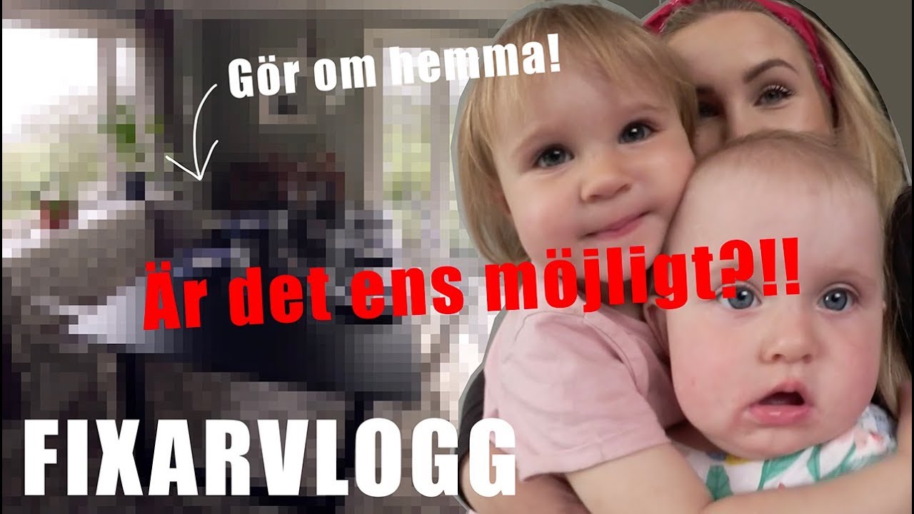 GÖRA OM KÖKSSALEN PÅ 7 TIMMAR?! 🔨 | FIXARVLOGG #269