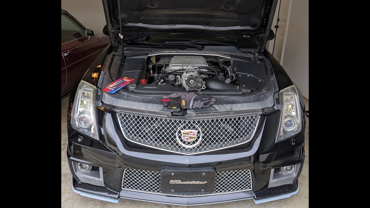 Cadillac CTS-V Alternator Removal (09-14)