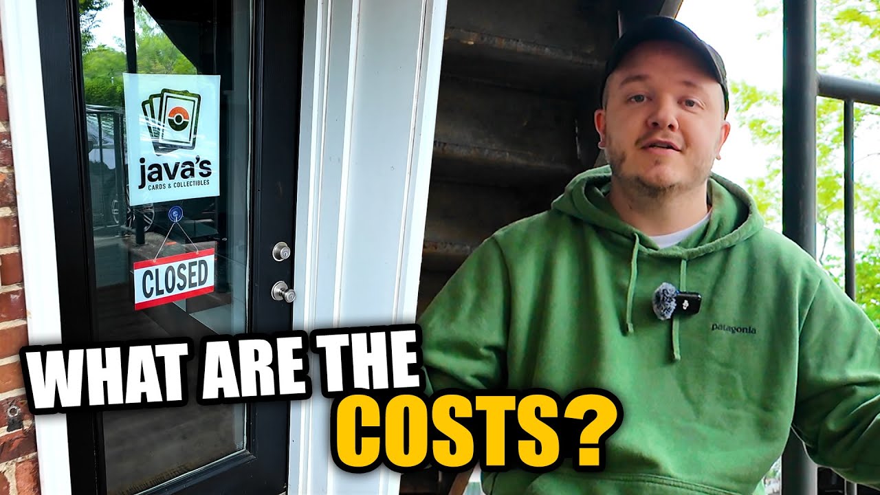 The Cost Of Opening My Pokemon Card Store! (so far...)