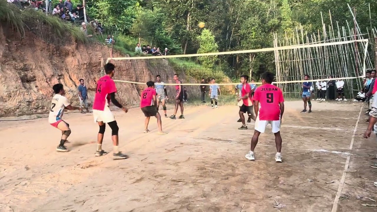 Valleyball game pakhribas ward no:-10