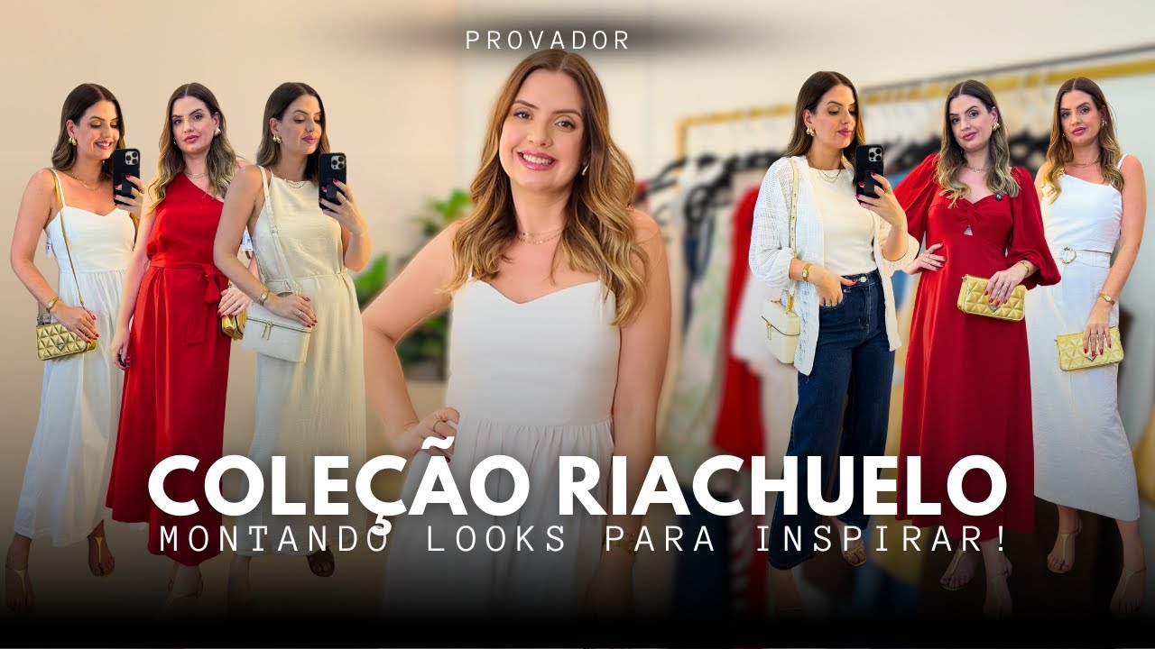 Provador Riachuelo: Looks arrumados, de fim de ano e de ver&atilde;o! Com 25%OFF!