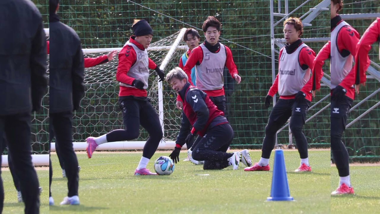 「58歳の現役伝説⚡カズが福島ユナイテッドで躍動！」