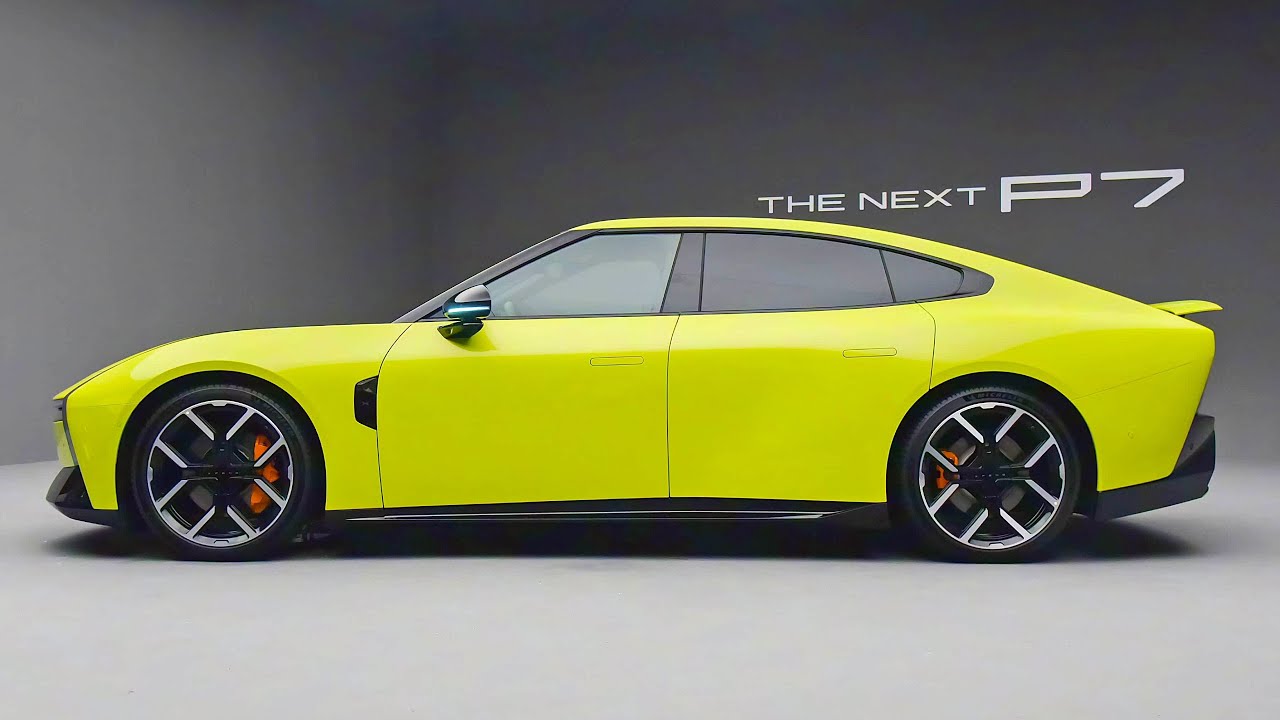 Nowy Xpeng P7 2026 &ndash; stylowy chiński sedan &ndash; wnętrze i nadwozie