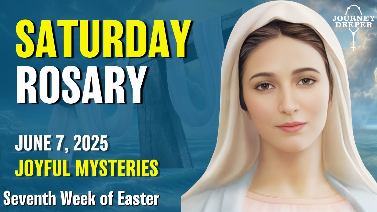 Saturday Rosary ❤️ Joyful Mysteries Rosary ❤️ June 7, 2025 VIRTUAL ROSARY