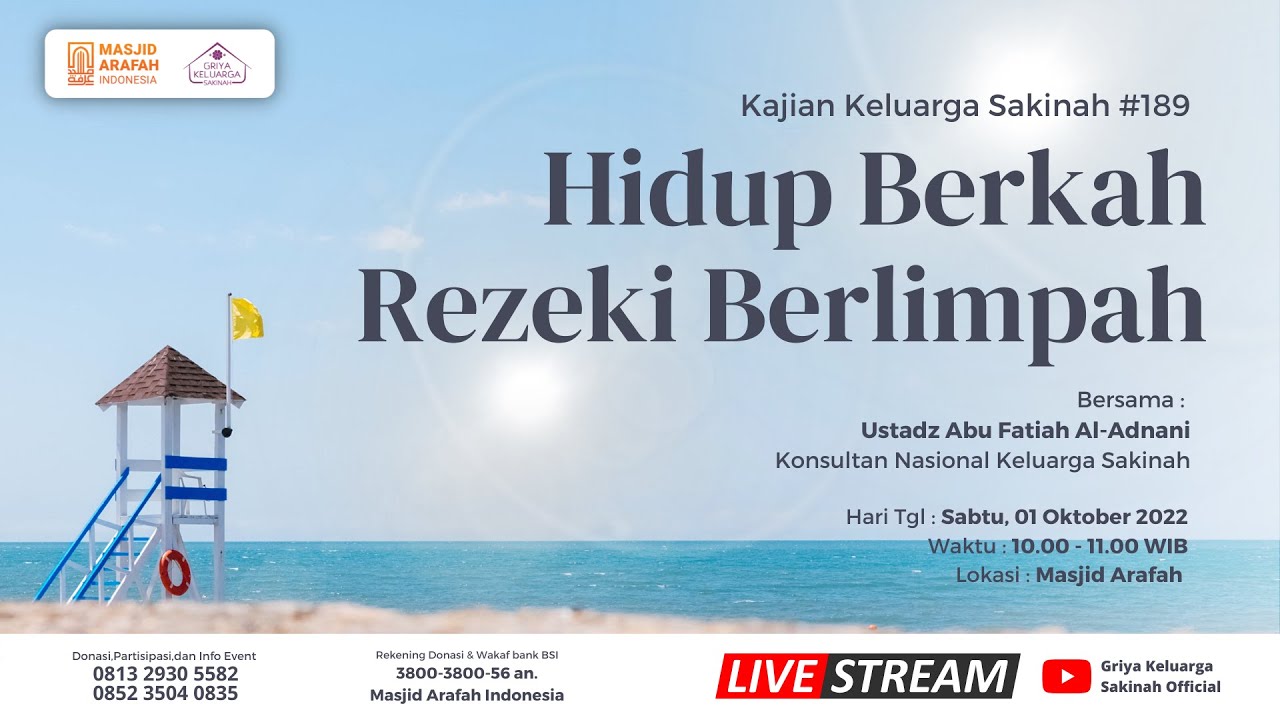 Hidup Berkah, Rezeki Berlimpah - Ustadz Abu Fatiah Al-Adnani