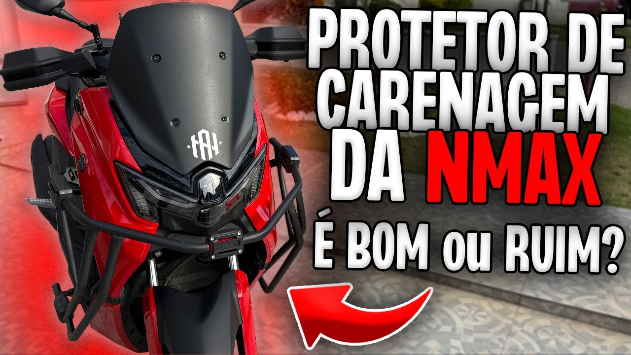 O PROTETOR DE CARENAGEM DA NMAX É BOM MESMO OU RUIM?