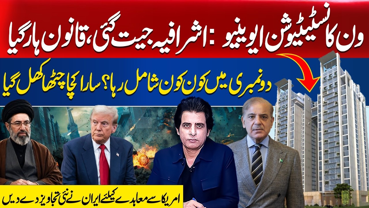 Truth Behind One Constitution Avenue Case | Iran US Deal Update 2026 | Irshad Bhatti Analysis 