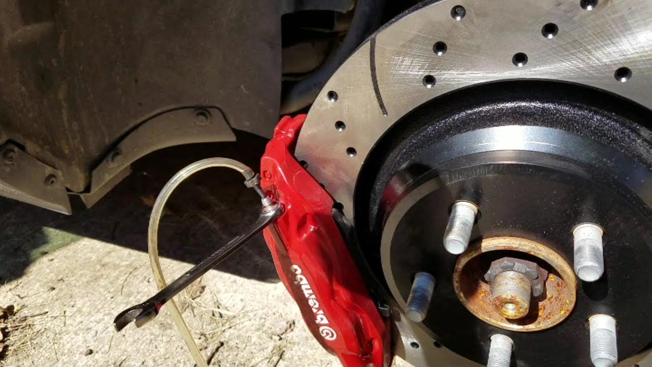How to bleed brakes