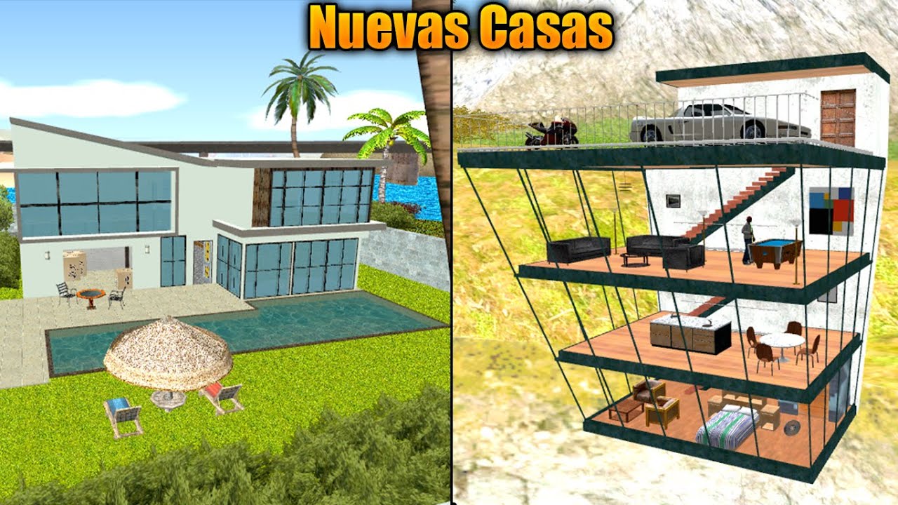 CASAS NUEVAS LUJOSAS PARA TU GTA SAN ANDREAS ! 🏠 🏫