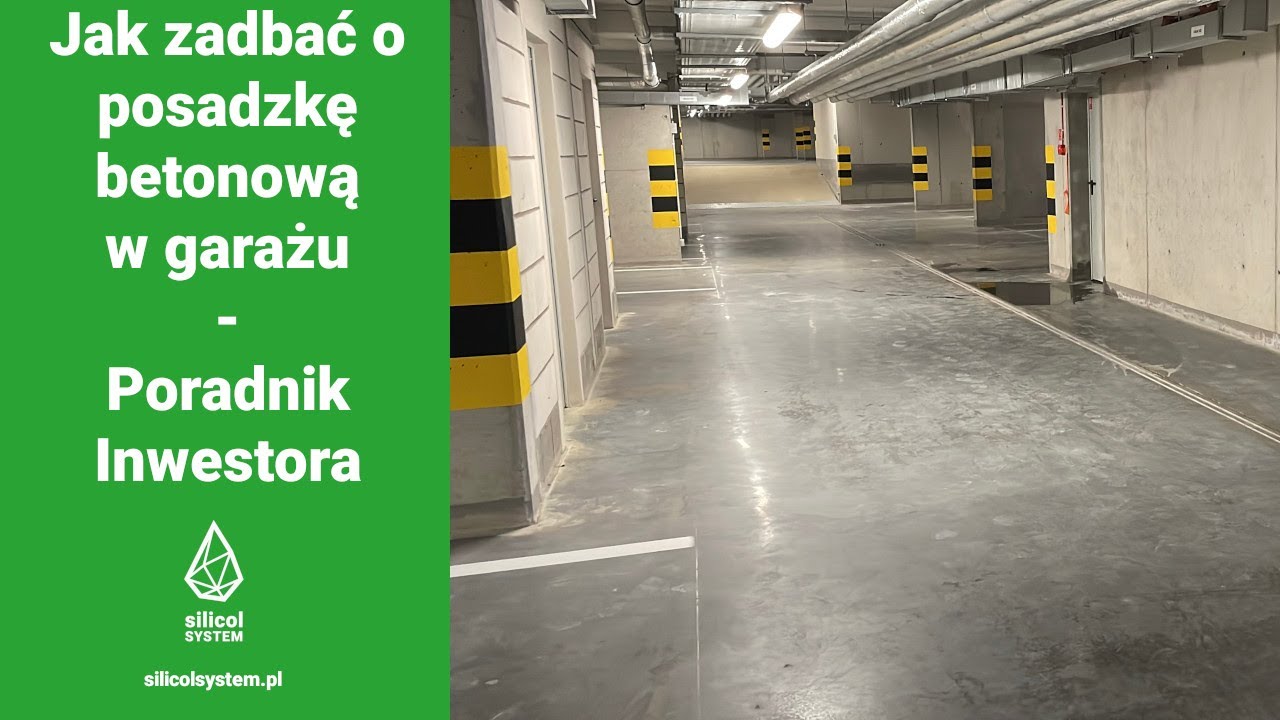 Jak zadbać o posadzkę betonową w garażu (SPRAWDZONE METODY) - Poradnik Inwestora