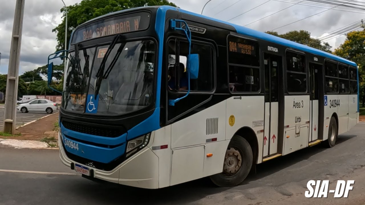 MOVIMENTAÇÃO DE ÔNIBUS NO SIA - DISTRITO FEDERAL