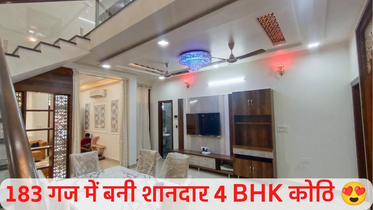 Inside Tour Of 4 BHK Premium Villa | House For Sale | Duplex House With Modern Interior Design