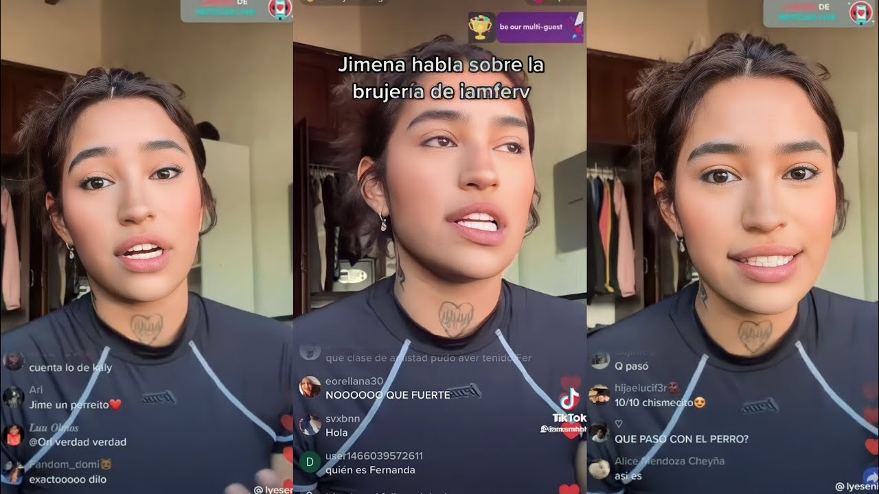 JIMENA JIM&Eacute;NEZ HABL&Aacute; SOBR&Eacute; FERNANDA VILLALOBOS (LE HIZO BRUJER&Iacute;A A SU EX)