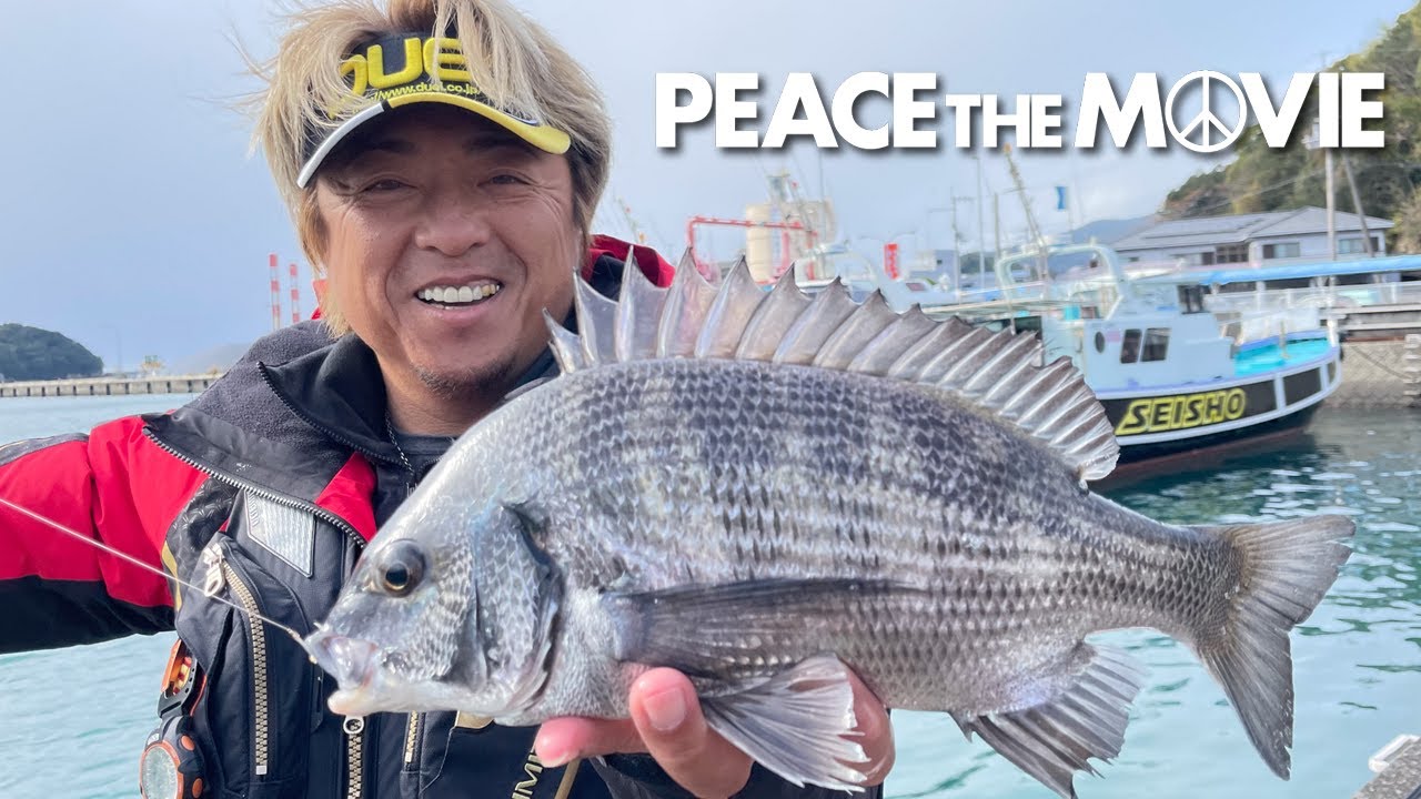 PEACE THE MOVIE #122 「片島港のチヌとの出会い」四国地方・高知県鵜来島の旅(後編) /平和卓也（1407）