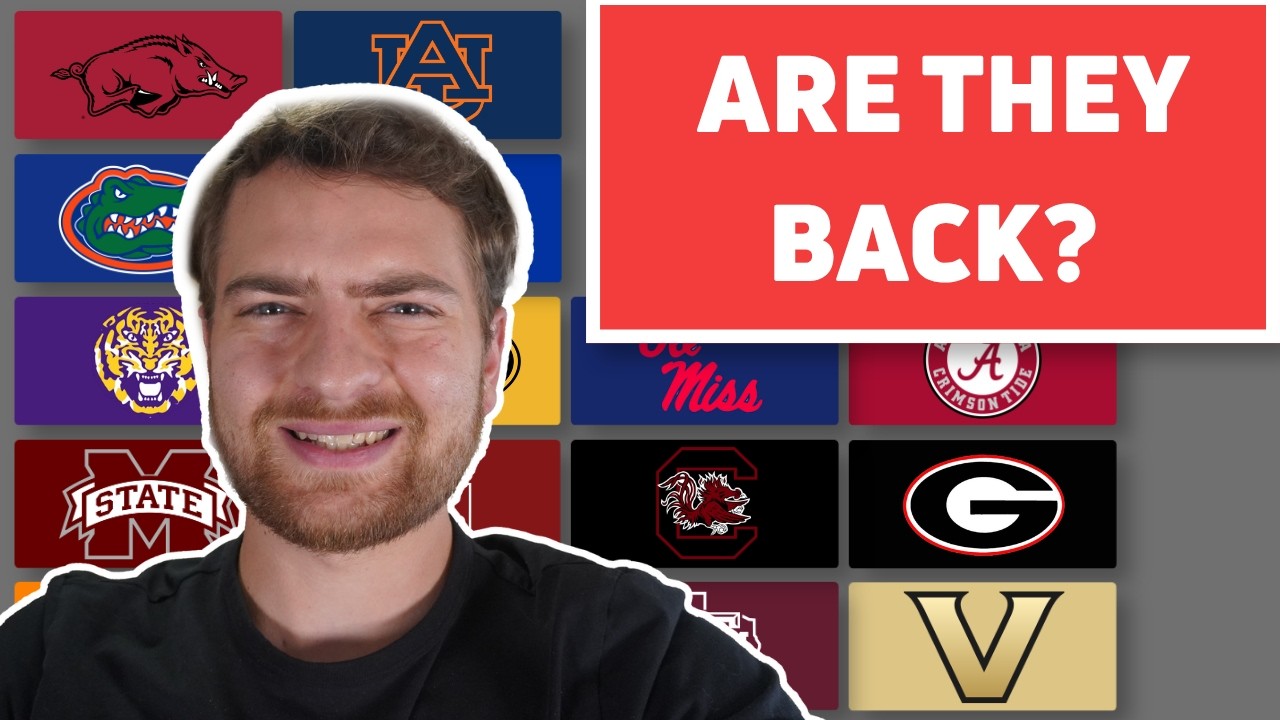 DOES THE SEC BOUNCE BACK? | SEC Preview & Power Rankings