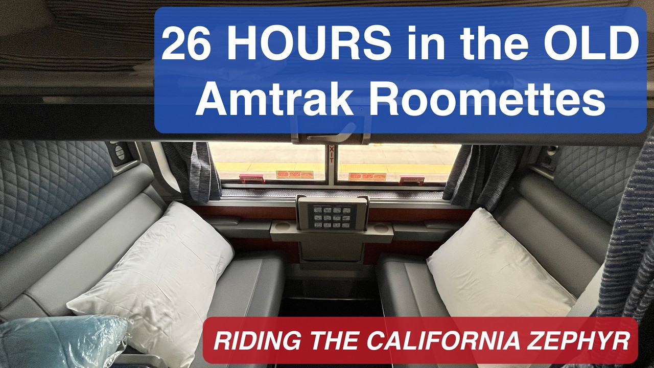 Amtrak Roomette Trip Report | California Zephyr from Chicago to Colorado