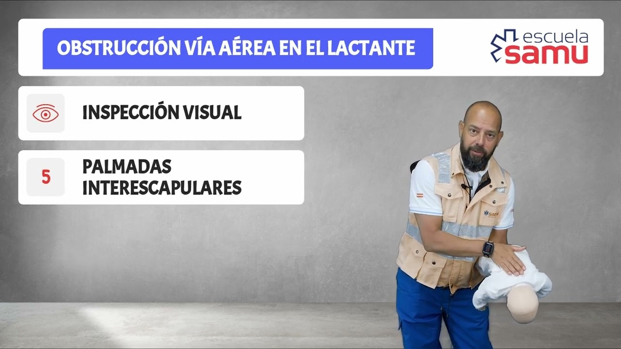 OVACE pedi&aacute;trica - 1 min de recomendaciones de la Escuela SAMU