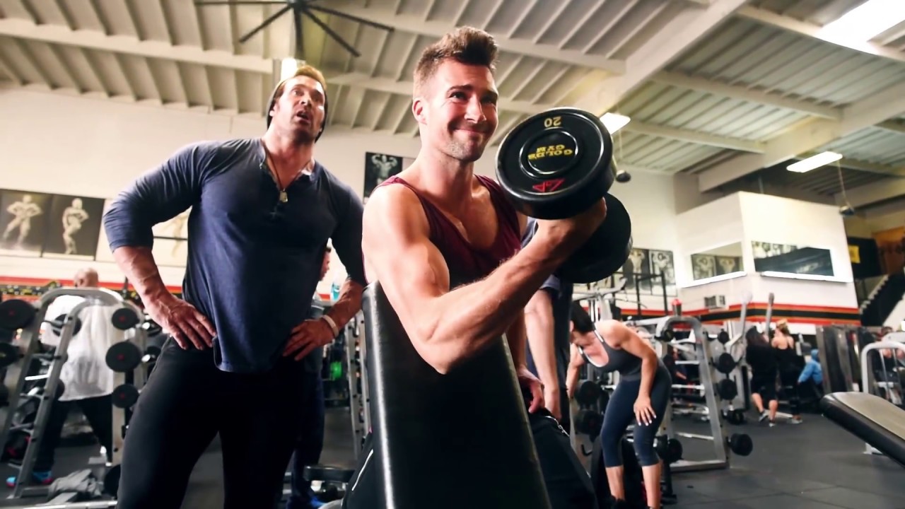 Arm Day | Getting James Maslow Ready for Mag Shoot