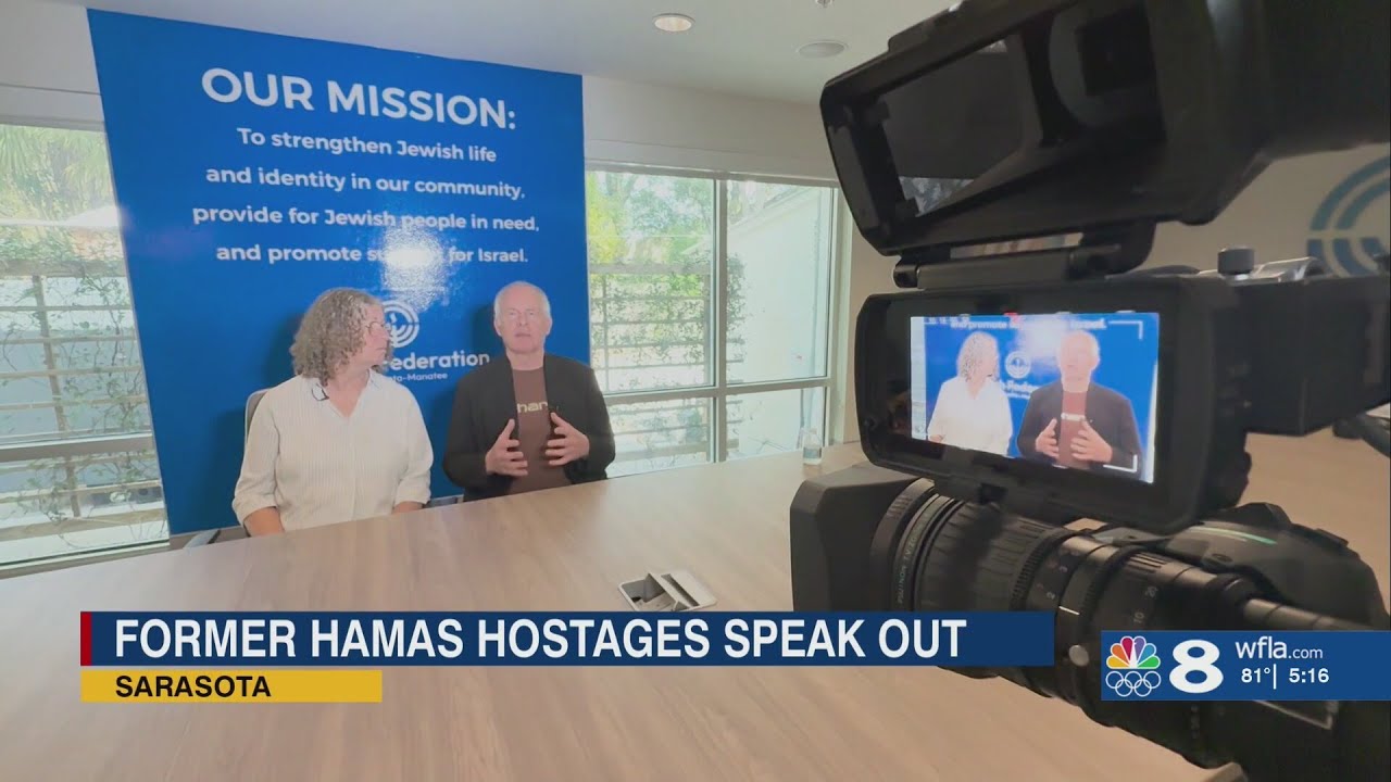 Former Hamas hostages speak out