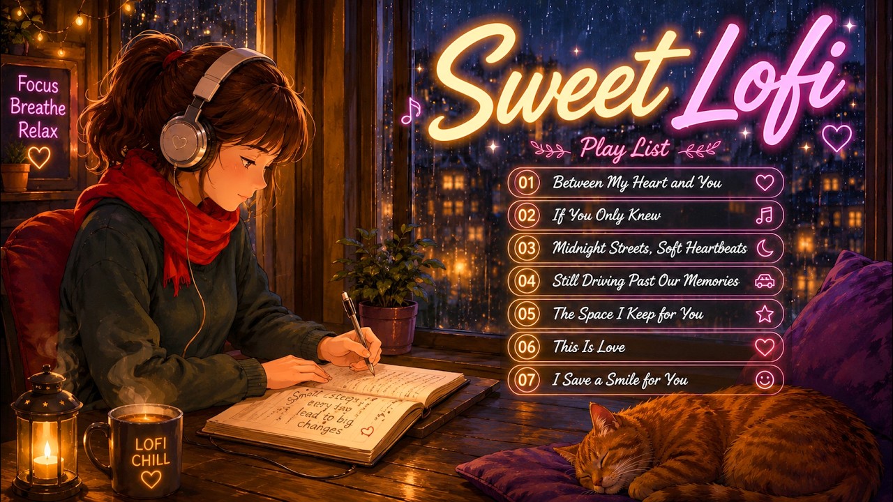 🎵 Between My heart and you | English Lofi Songs  🎵