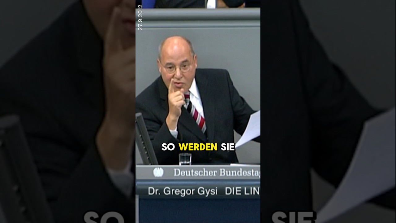 Gregor Gysi: So kommen Reiche in den Himmel!