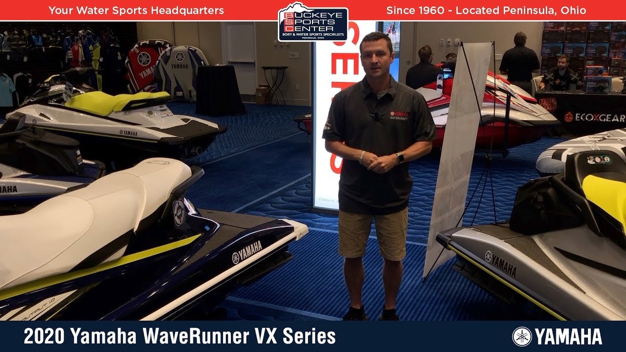 2020 Yamaha WaveRunner VX Series Walk Around Details